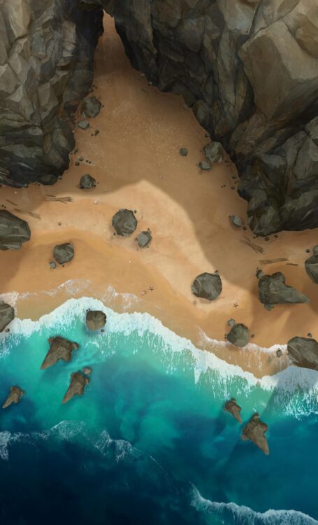Tropical Island [Cliffside Beach]
